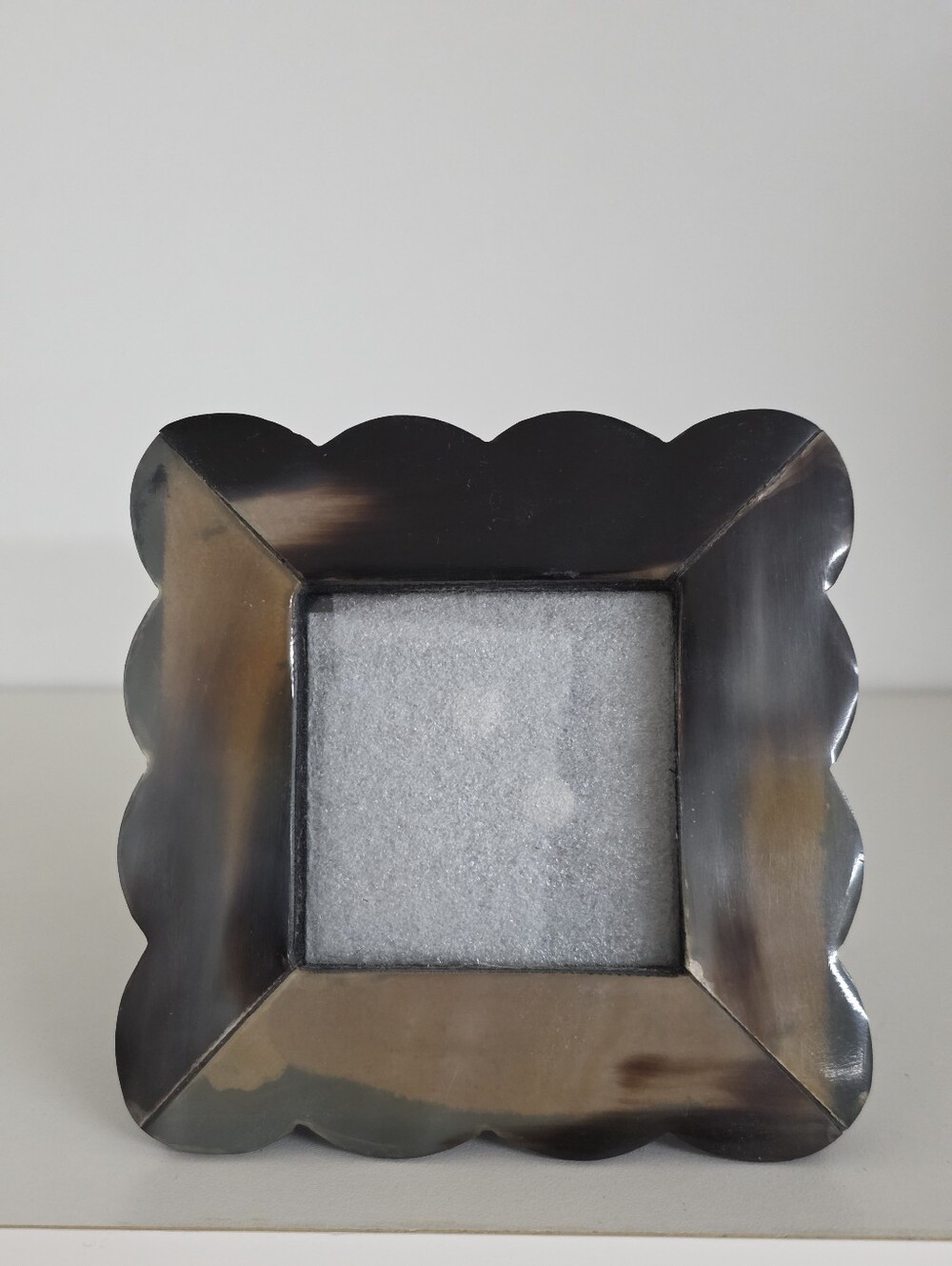 Anthropologie Water Buffalo Horn Mini Frame